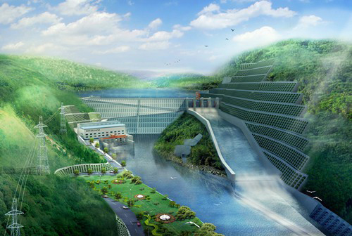 长海老挝南塔河1号水电站项目
